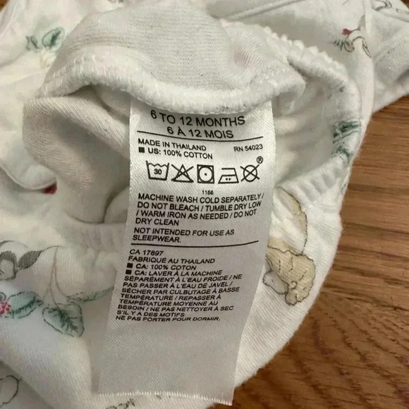 Janie and Jack Baby Safari Bodysuit size 6-12 months - Picture 6 of 7